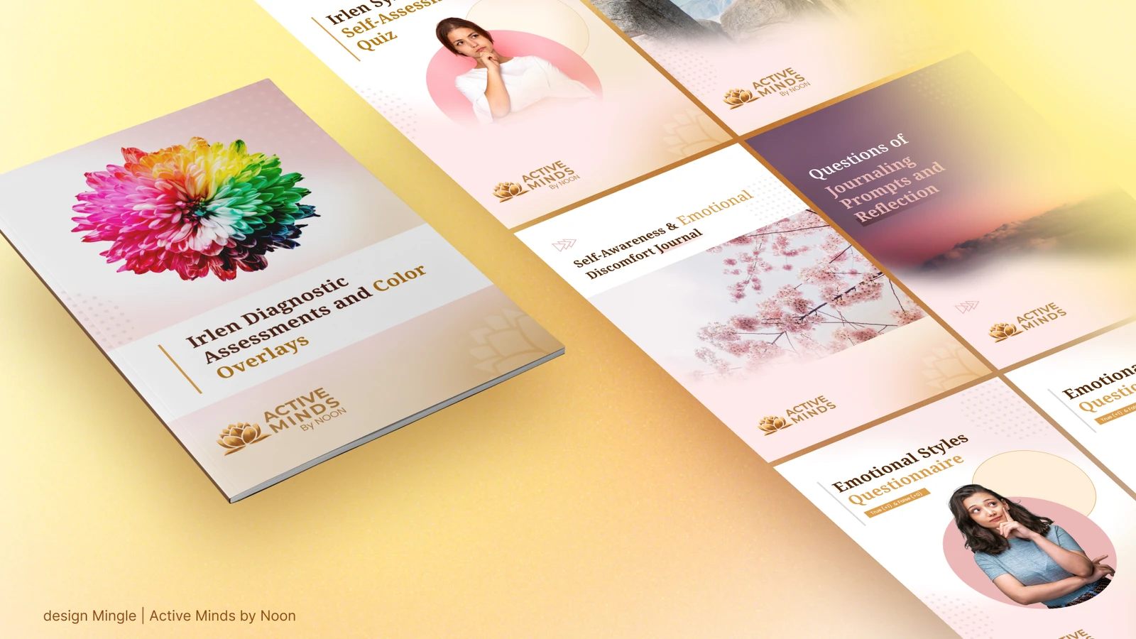 Active Minds project for Menan Noon by DesignMingle