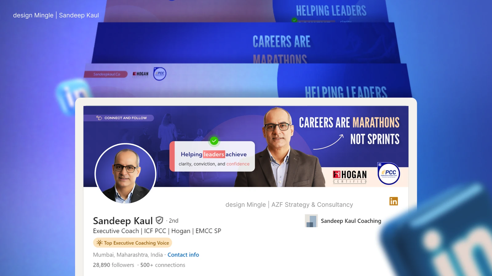 Sandeep Kaul project for Sandeep Kaul by DesignMingle