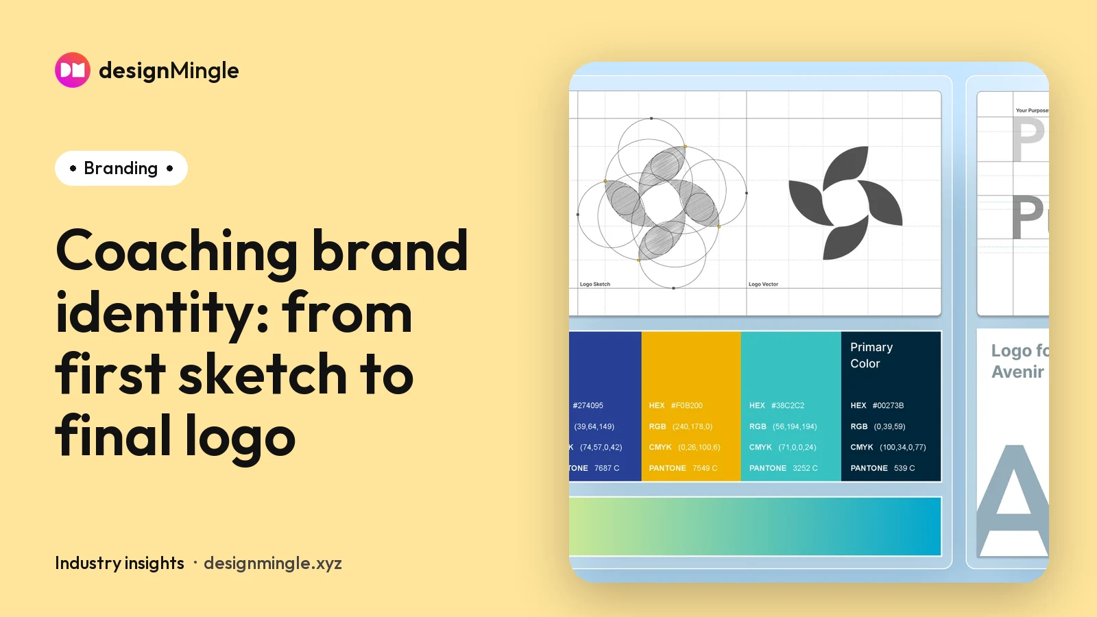 Coaching brand identity: a step-by-step guide from first sketch to final logo