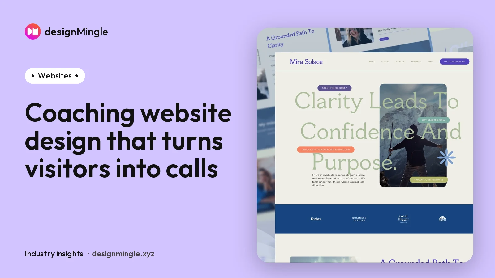 Coaching website design: 9 elements that turn visitors into discovery calls