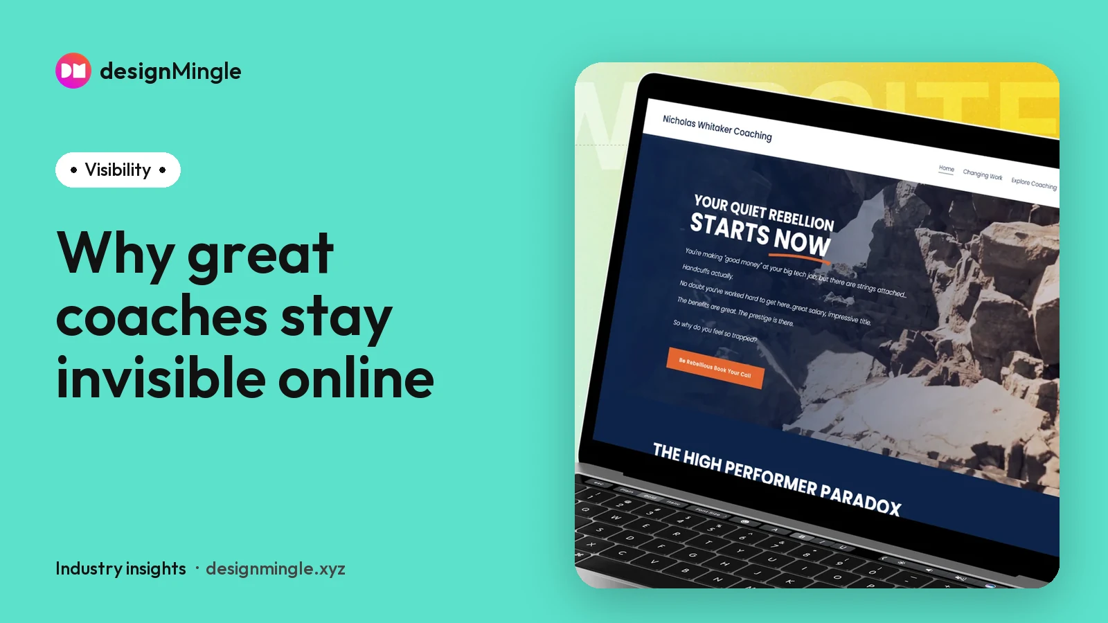 Why great coaches stay invisible online (and how to fix it)
