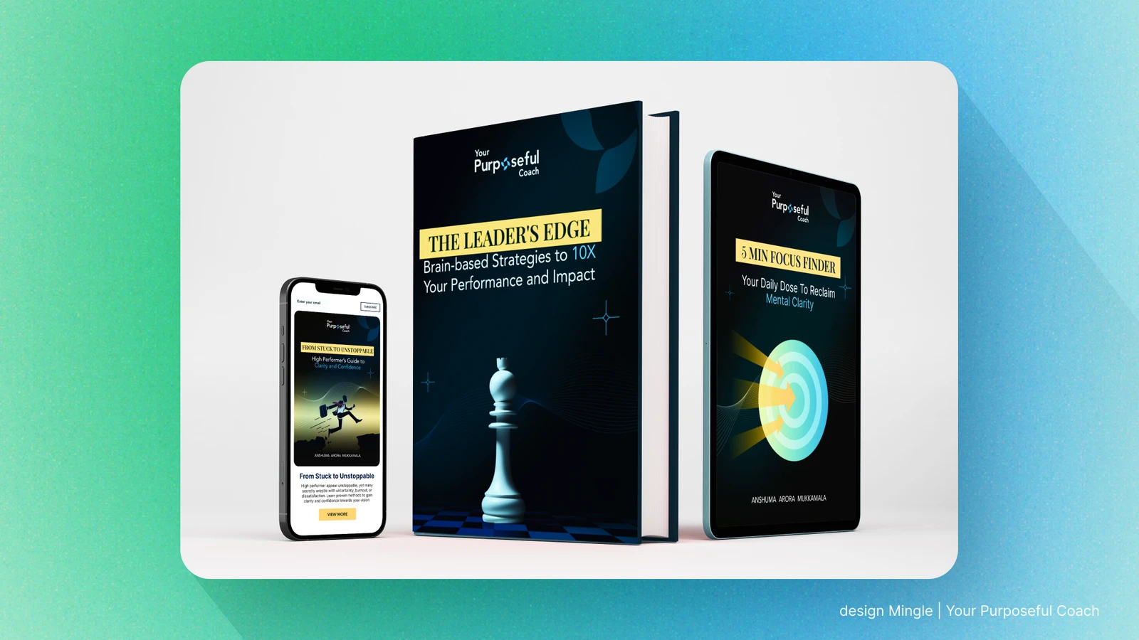 Co-Momentum Leadership project for Anshuma Arora Mukkamala by DesignMingle