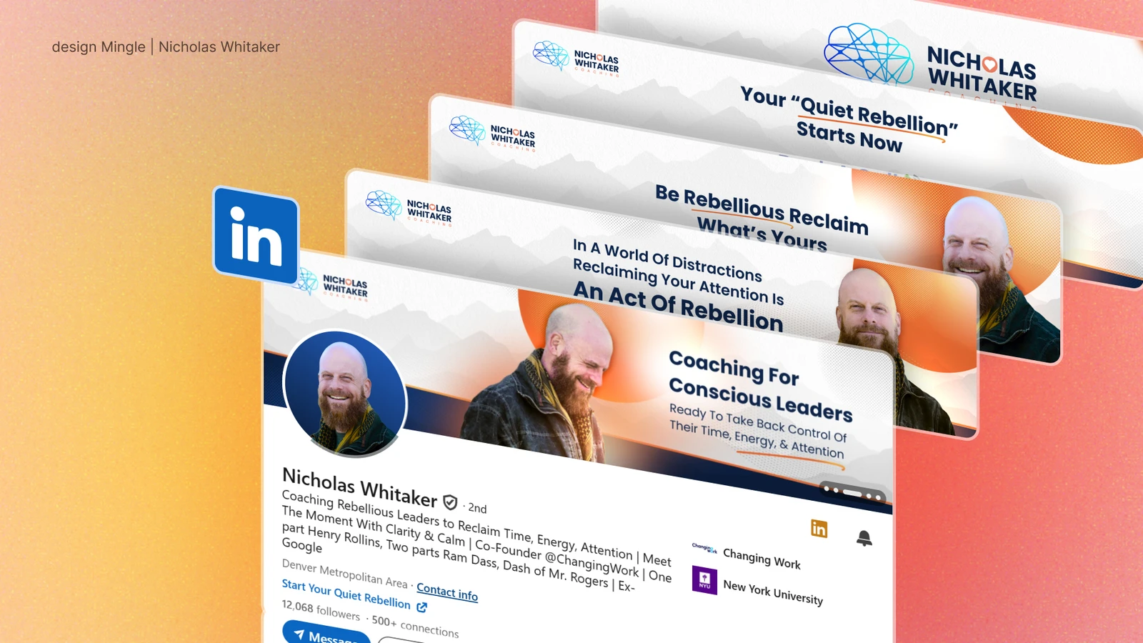 Nicholas Whitaker Coaching & Rebellion Collective project for Nicholas Whitaker by DesignMingle