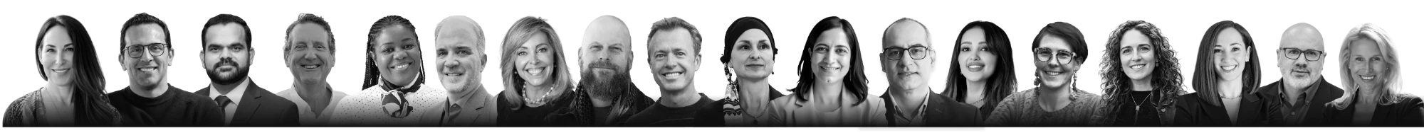 Portraits of coaches and leaders DesignMingle has worked with