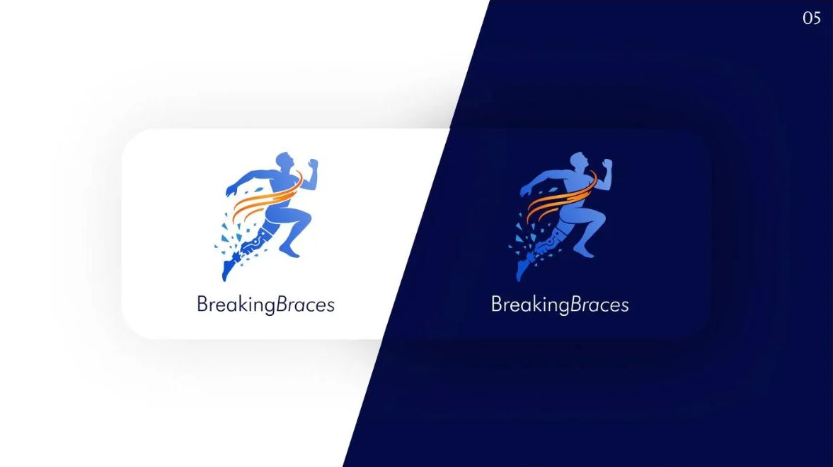 Breaking Braces brand guide, slide 2